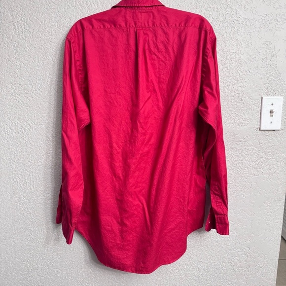 Ralph Lauren Yarmouth Dress Shirt Men’s 16/35 Red - Picture 3 of 4